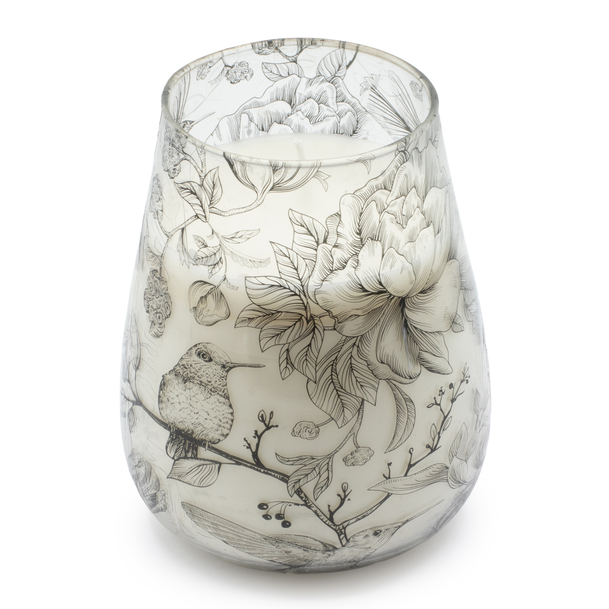 Tall Glass Jar Candles - Drawn by Flame